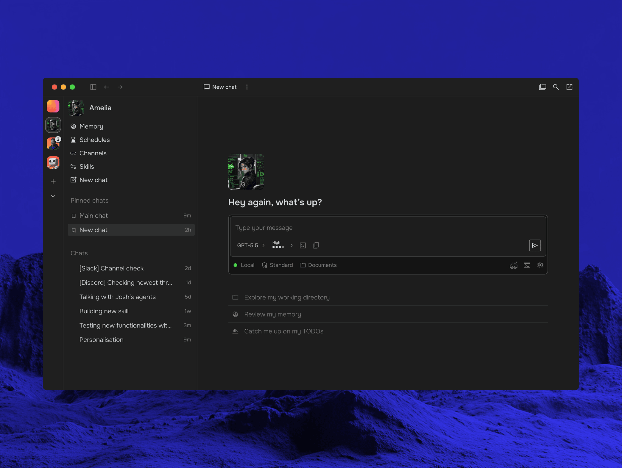 Letta desktop app